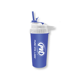 PVL Shaker Cup 800ml Blue Typhoon Flip-N-Sip | Optimize Nutrition
