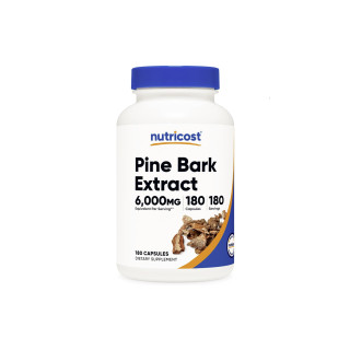 Nutricost Pine Bark Extract 6000mg 180Cap | Optimize Nutrition