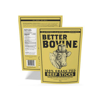 Better Bovine Grass-Fed Beef Sticks 50g | Optimize Nutrition