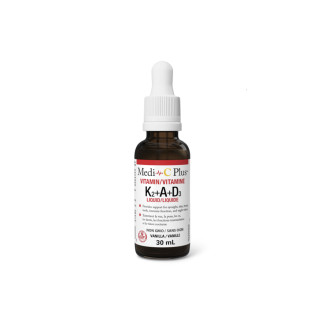 W.Gifford-Jones Medi-C Plus K2 + A + D3 30ml | Optimize Nutrition