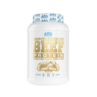 ANS Grass-Fed Hydrolyzed Beef Protein 3lb Vanilla | Optimize Nutrition