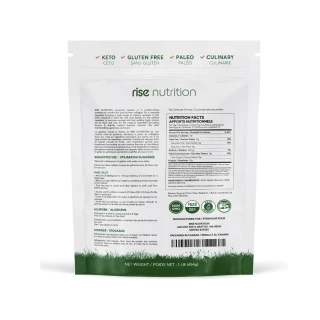 Rise Nutrition Grass-Fed Gelatin Bovine Protein 240g Ingredients | Optimize Nutrition