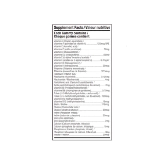 Suku Vitamins Teen Girl Multi 60 Gummies Ingredients | Optimize Nutrition