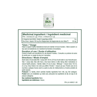 PVL Full Potency DAA+ Ingredients | Optimize nutrition
