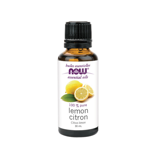 Now Essential Oils Lemon 100% pure 30ml | Optimizenutrition.ca