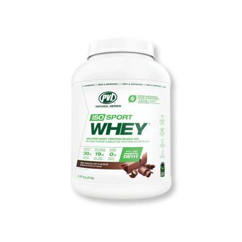 PVL Pure Vita Labs ISO Sport Whey 2.27kg chocolate | Optimize Nutrition