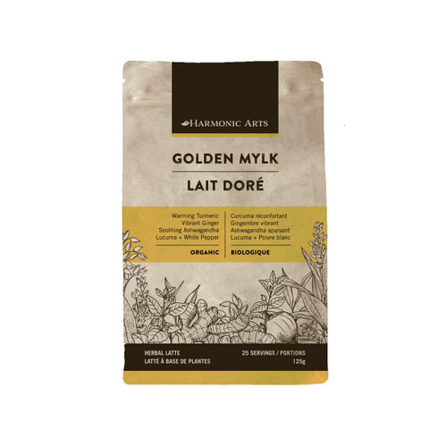 Harmonic Arts Golden Mylk 125g | Optimize Nutrition