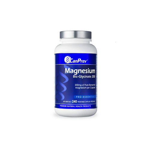 CanPrev Magnesium Bis Glycinate 200mg 240Cap | Optimize Nutrition