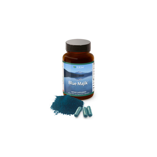 E3Live Blue Majik Fine Powder 400mg 60Cap | Optimize Nutrition