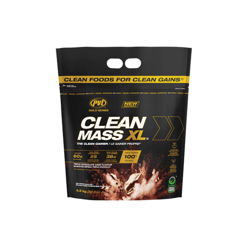 PVL Clean Mass XL 10lb Triple Chocolate | Optimize Nutrition
