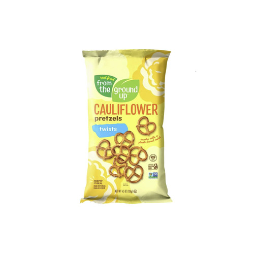 From the Ground Up Cauliflower Twists 128g Veggie Pretzels | Optimize Nutrition