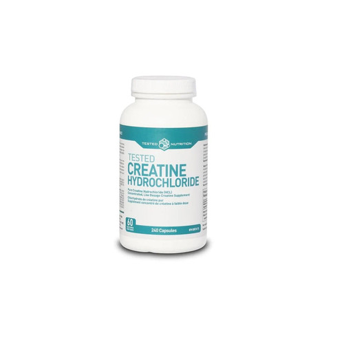 Tested Nutrition Creatine HCL 240Caps | Optimize Nutrition