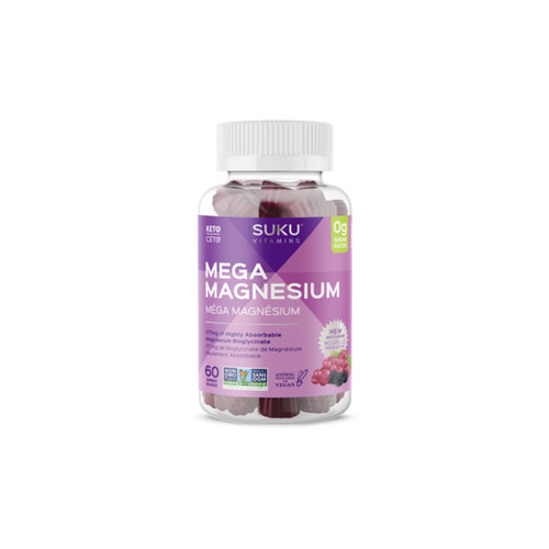 Suku Mega Magnesium 60Gummies | Optimize Nutrition