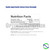 Kyolic Aged Garlic Extract Extra Strength Nutritional Facts  | Optimize Nutrition