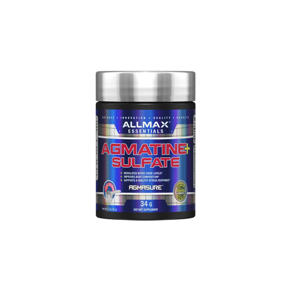 Allmax Agmatine Sulfate Powder 34g | Optimize Nutrition