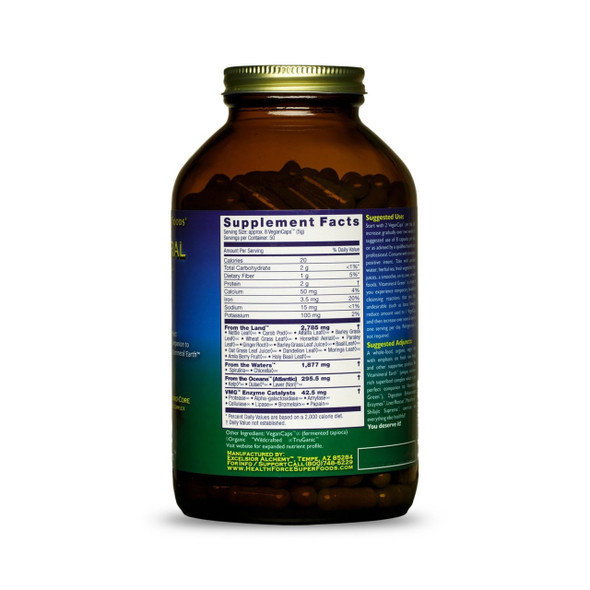 Health Force Vitamineral Greens Caps Ingredients | Optimize Nutrition Health Force Vitamineral Greens Caps Ingredients | Optimize Nutrition