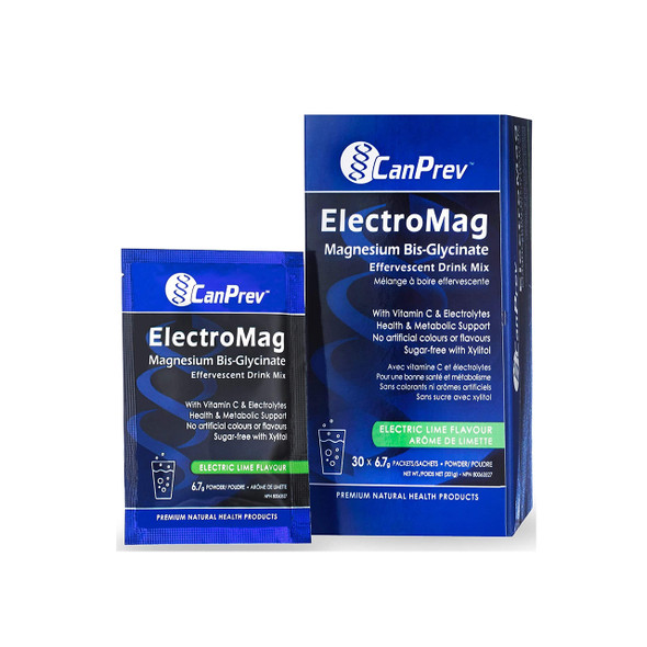 CanPrev ElectroMag 6.7g 30pack Electric Lime  | Optimize Nutrition
