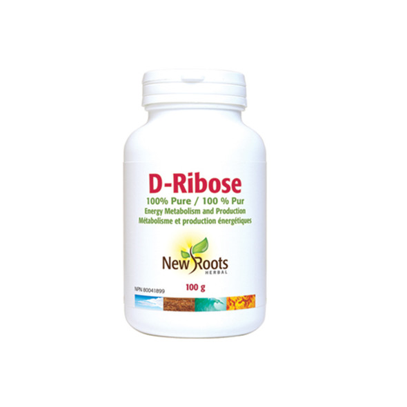 New Roots D-Ribose 100g | Optimizenutrition.ca