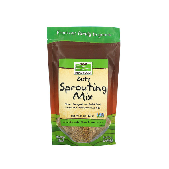 Now Zesty Sprouting Mix | Optimize Nutrition Now Zesty Sprouting Mix | Optimize Nutrition