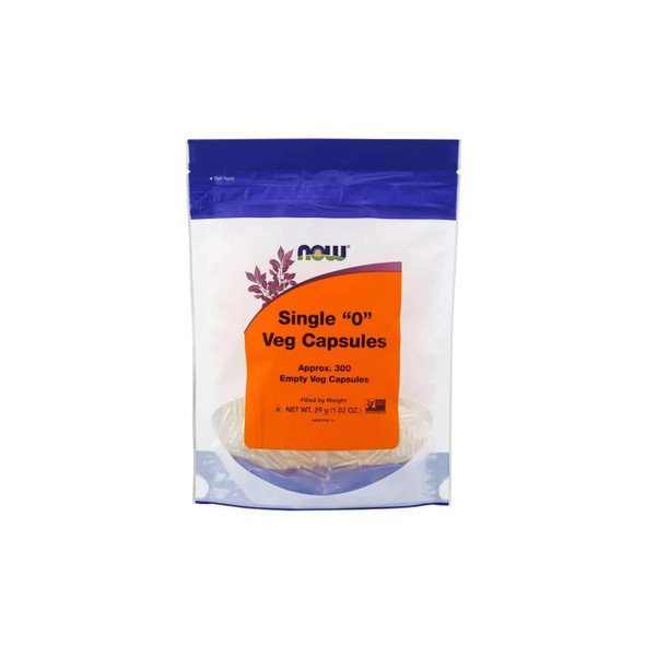 Now Single "0" Veg Capsules 300Vcap | Optimize Nutrition