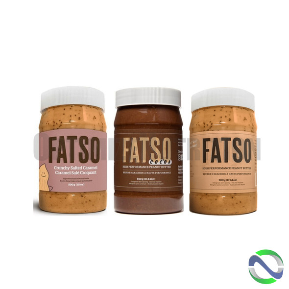 Fatso Hybrid Peanut Butter 500g | Optimize Nutrition