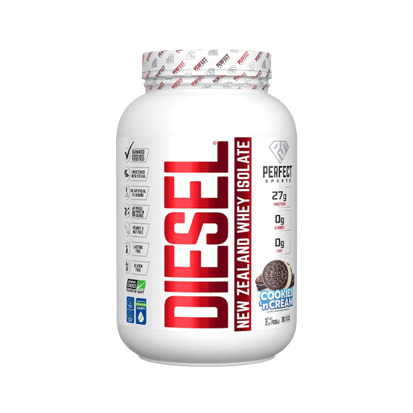 Perfect Sports Diesel New Zealand Whey Protein Isolate | Optimizenutrition.ca