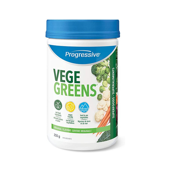 Progressive VegeGreens 265g | Optimizenutrition.ca