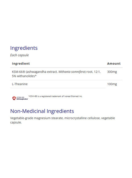 CanPrev Adrenal Chill 90Vcap Ingredients | Optimize Nutrition