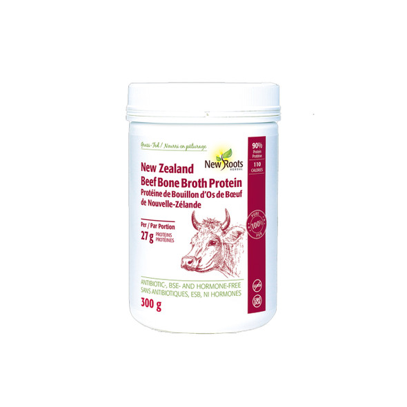 New Roots Beef Bone Broth Protein 300g | Optimize nutrition