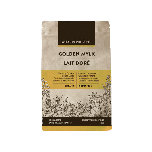 Harmonic Arts Golden Mylk 125g | Optimize Nutrition