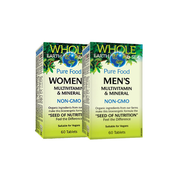 Whole Earth & Sea Multivitamin & Mineral | Optimizenutrition.ca