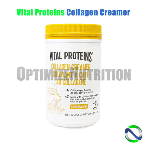 Vital Proteins Collagen Creamer 300g Vanilla | Optimizenutrition.ca
