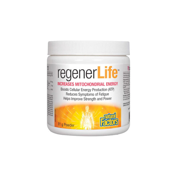 Natural Factors RegenerLife 81g | Optimize Nutrition