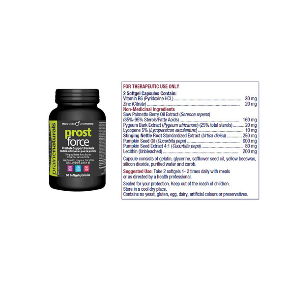 Prairie Naturals Prost Force Label | Optimize Nutrition Prairie Naturals Prost Force Label | Optimize Nutrition