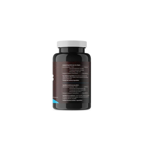 Aqua Omega High EPA 120 caps Ingredients | Optimize Nutrition