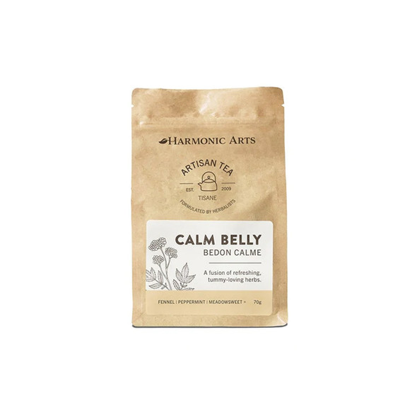 Harmonic Arts Tea 65g Calm Belly | optimizenutrition.ca