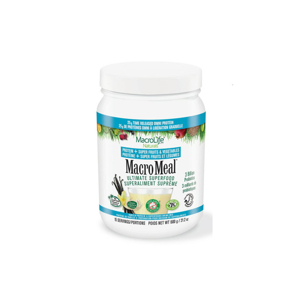 Macrolife Naturals MacroMeal Omni Vanilla | Optimize Nutrition