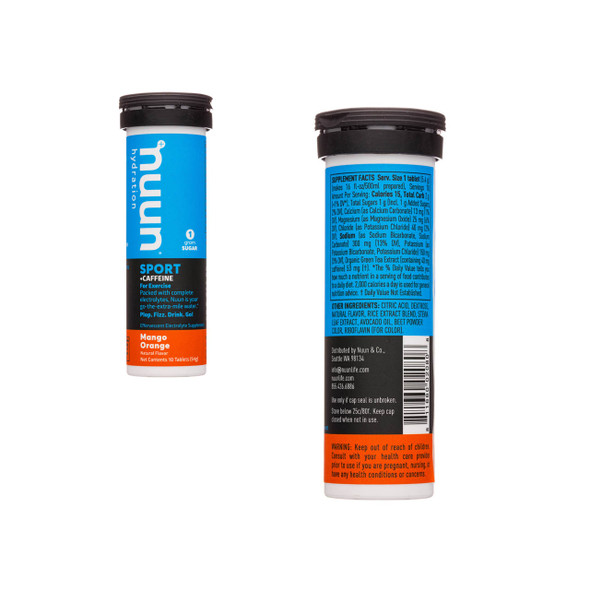 NUUN Sport + Caffeine 10Tabs | Optimize Nutrition