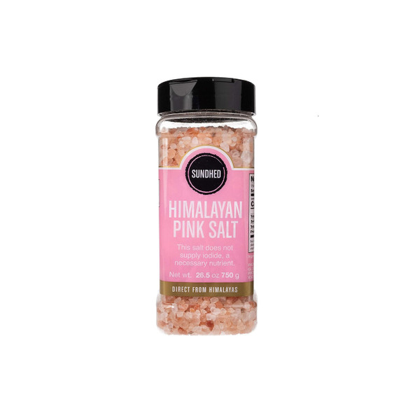 Sundhed Coarse Grain Himalayan Pink Salt Jar 750g | Optimize Nutrition