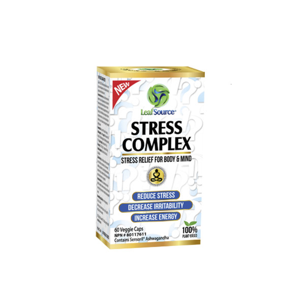 Leaf Source Stress Complex 60Vcap | Optimize Nutrition