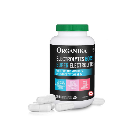 Organika Electrolytes Boost Capsules 200Vcap | Optimize Nutrition