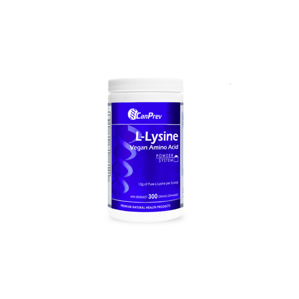 Canprev L-Lysine Vegan Amino Acid 300g | Optimize Nutrition