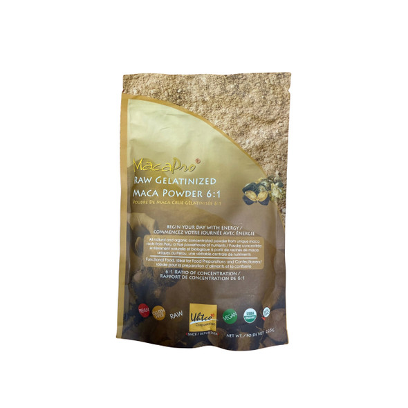 Uhtco MacaPro Raw Gelatinized Maca Powder 6:1 225g | Optimize Nutrition