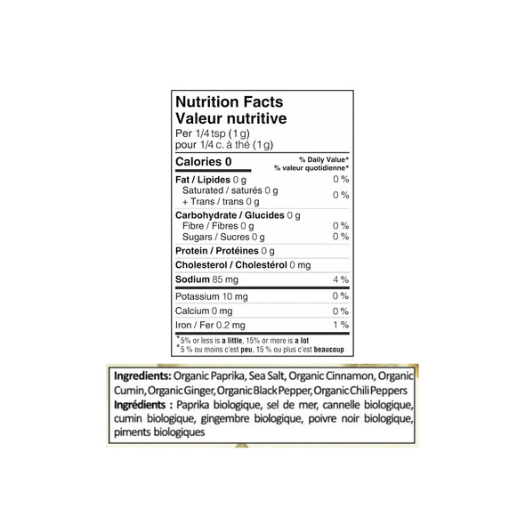 Splendor Garden Moroccan Rub 35g Ingredients | Optimize Nutrition Splendor Garden Moroccan Rub 35g Ingredients | Optimize Nutrition