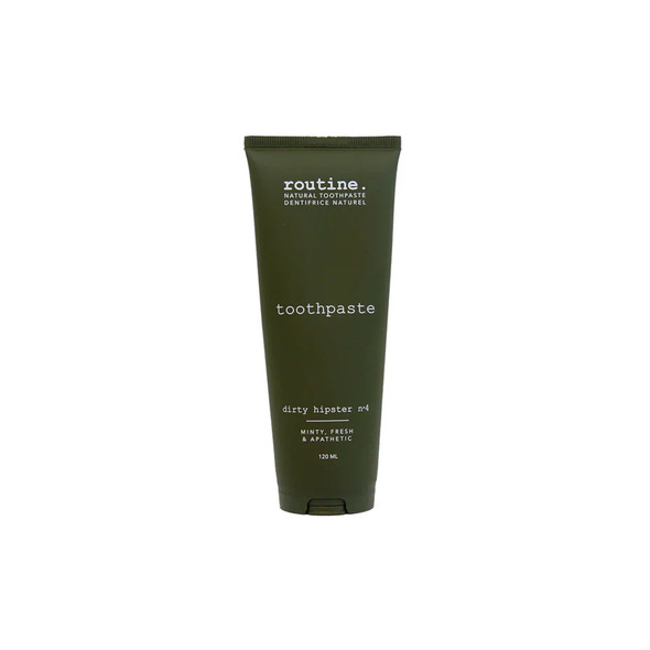 Routine Natural Toothpaste 120ml Dirty Hipster | Optimize Nutrition