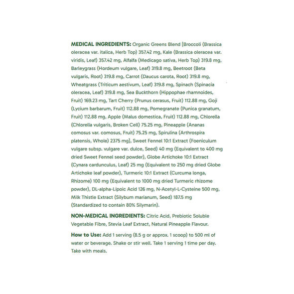 Organika Digest Greens 340g Pineapple Punch Ingredients | Optimize Nutrition Organika Digest Greens 340g Pineapple Punch Ingredients | Optimize Nutrition