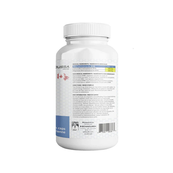 Schinoussa Phyzik BHB 600 Beta-Hydroxybutyrate | Optimize Nutrition Schinoussa Phyzik BHB 600 Beta-Hydroxybutyrate | Optimize Nutrition