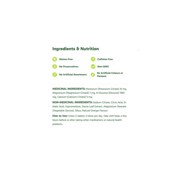 Organika Electrolyte Salt Tablets 60Tab Ingredients | Optimize Nutrition