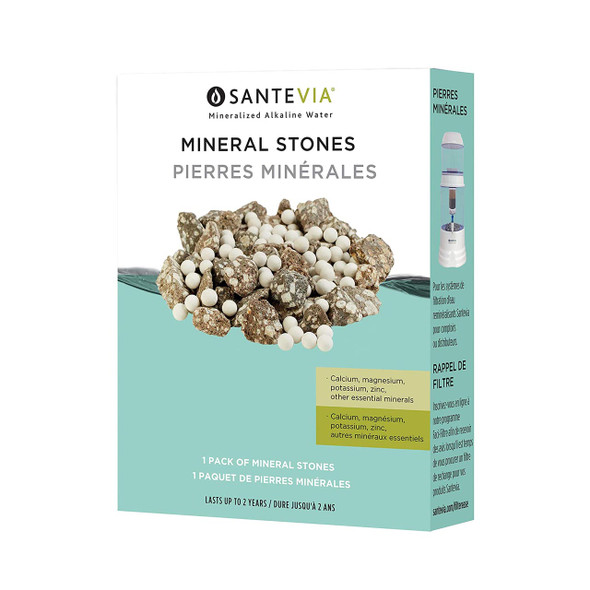 Santevia Mineral Stones for Countertop Model | Optimize Nutrition