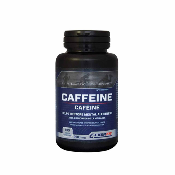 4 Ever Fit Caffeine 200mg 100Cap | Optimizenutrition.ca